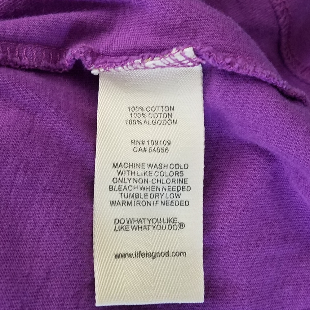 Life is Good Ski Bunny Shirt XL 12/14 - Picture 6 of 6